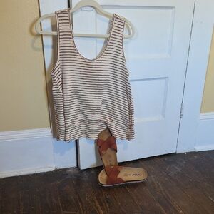 Striped Sleeveless Top